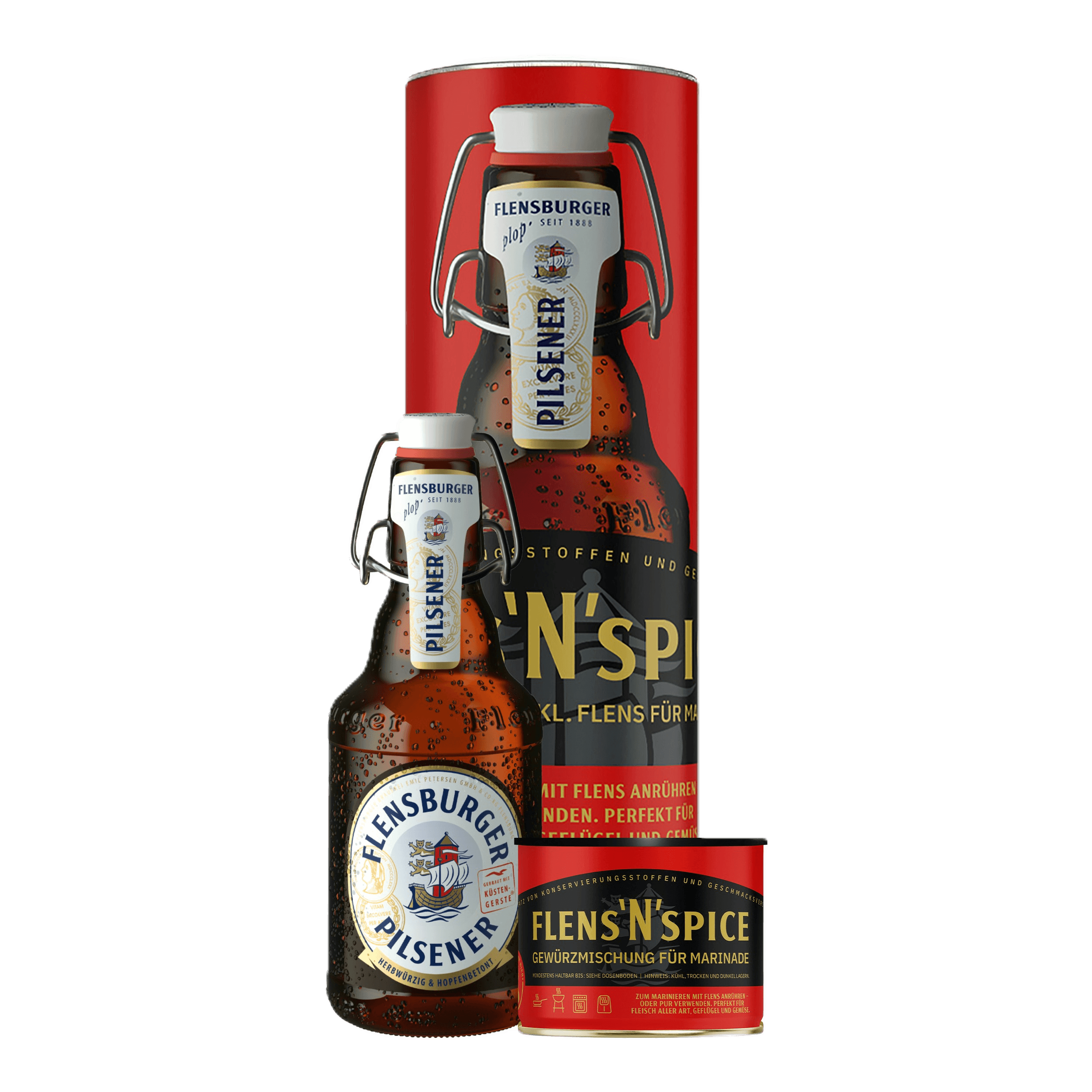 FLENS'N'SPICE Grillgewürz-Geschenkset