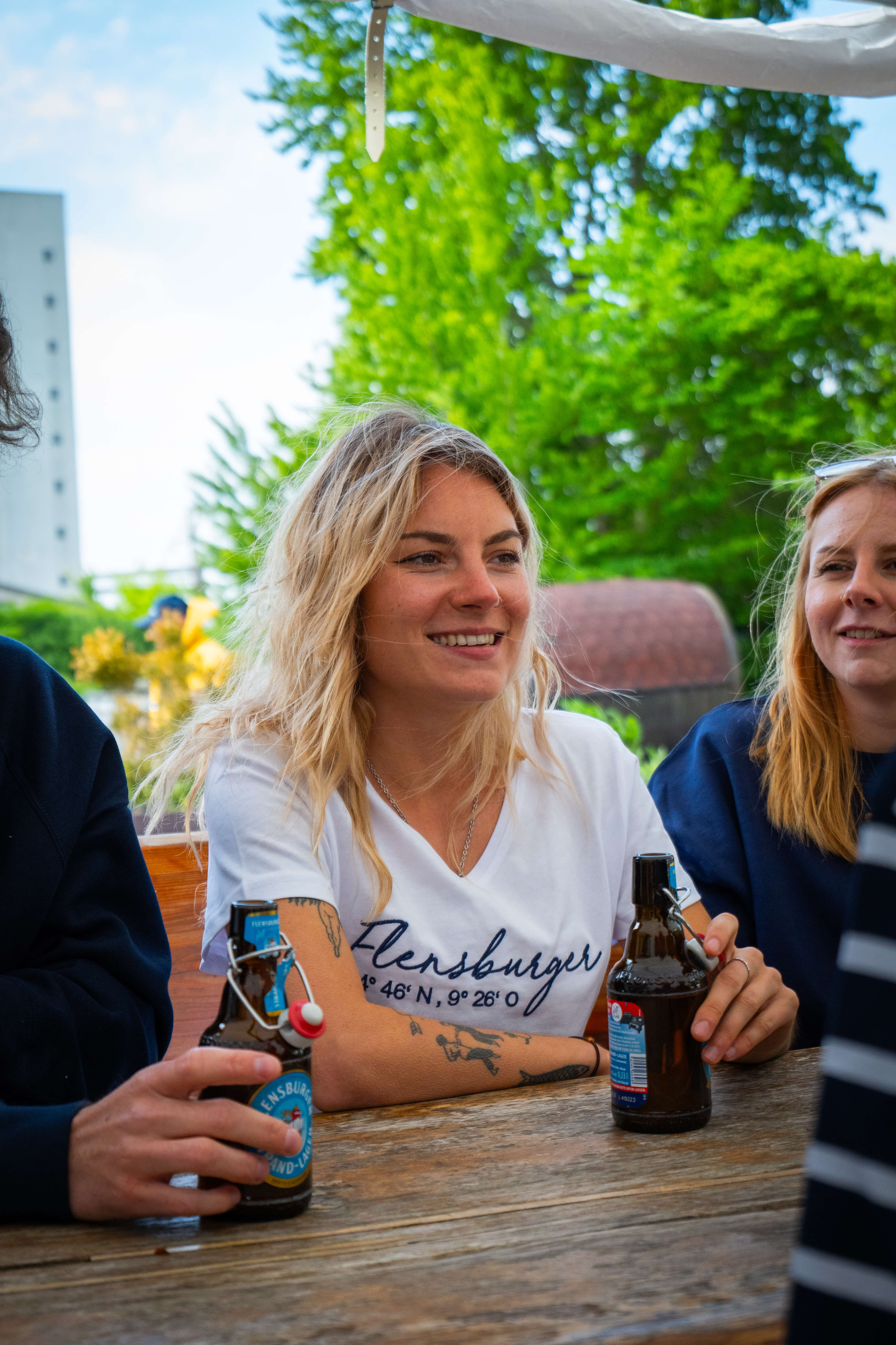 Damenshirt "Flensburger Koordinaten"