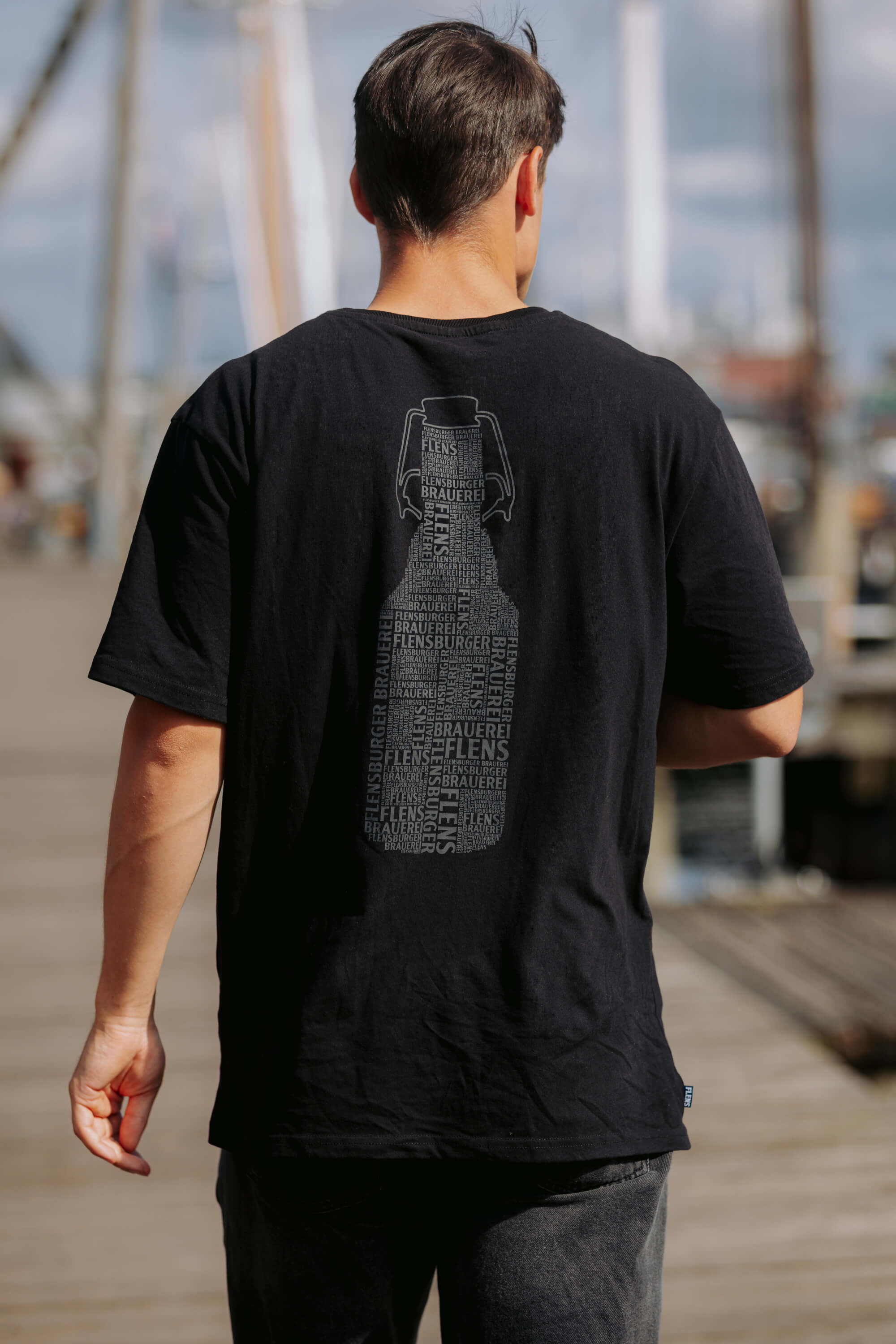 FLENS Shirt "Bottle Backprint" 