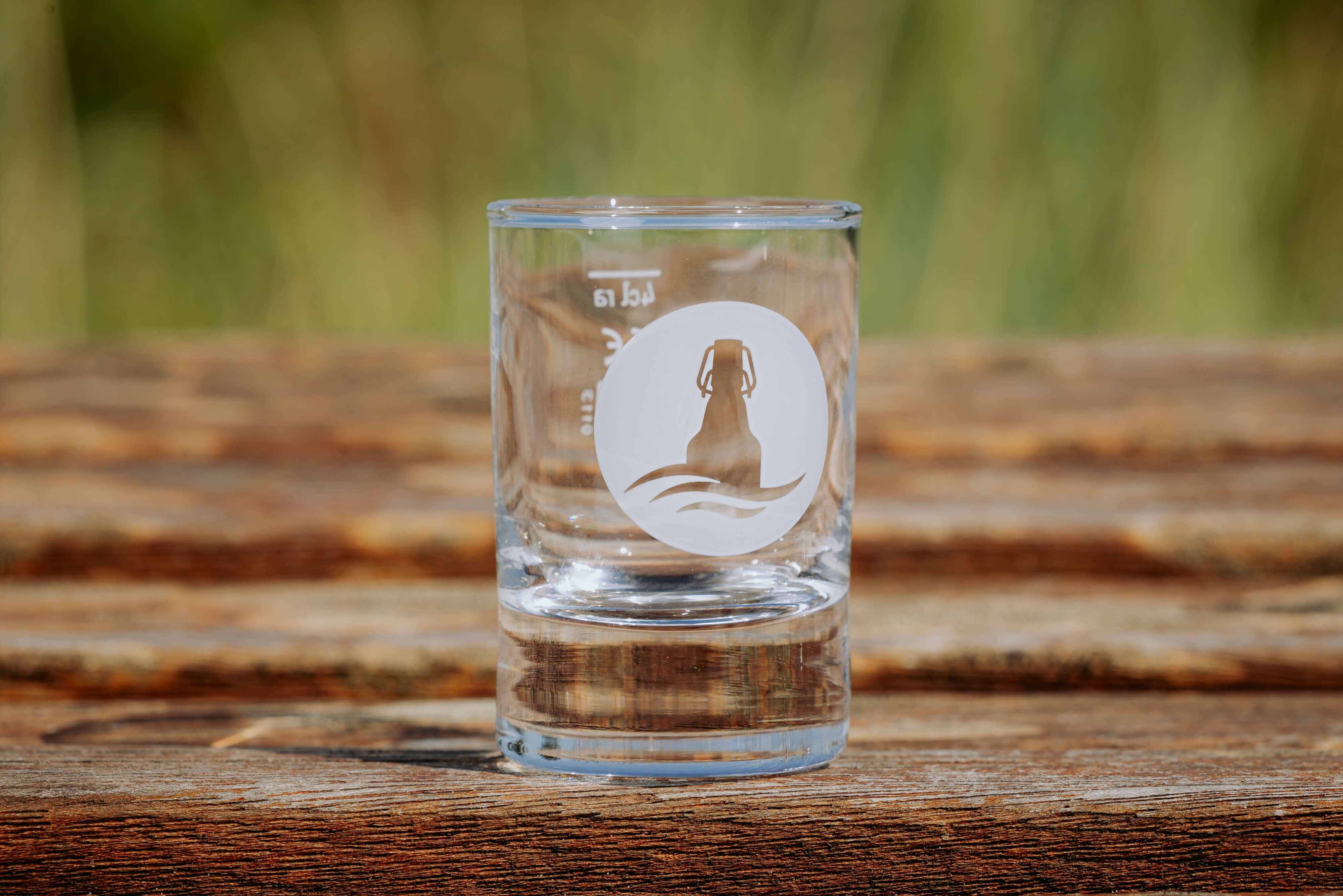 Stamper 4 cl "FLENS in Wellen"